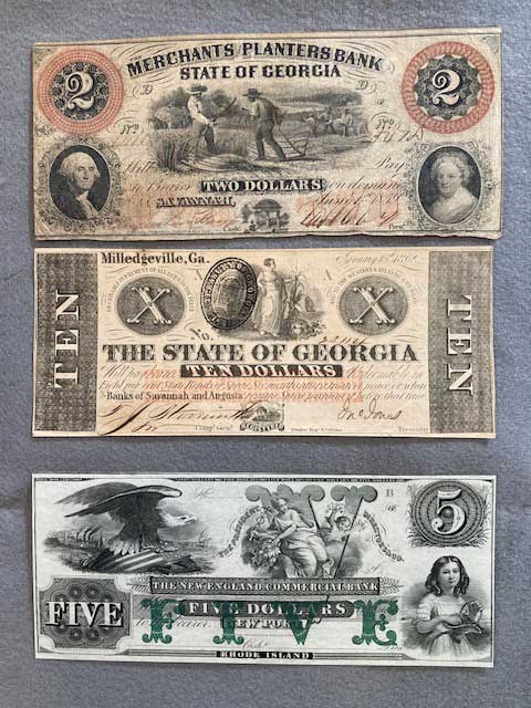 南北戦争期の紙幣