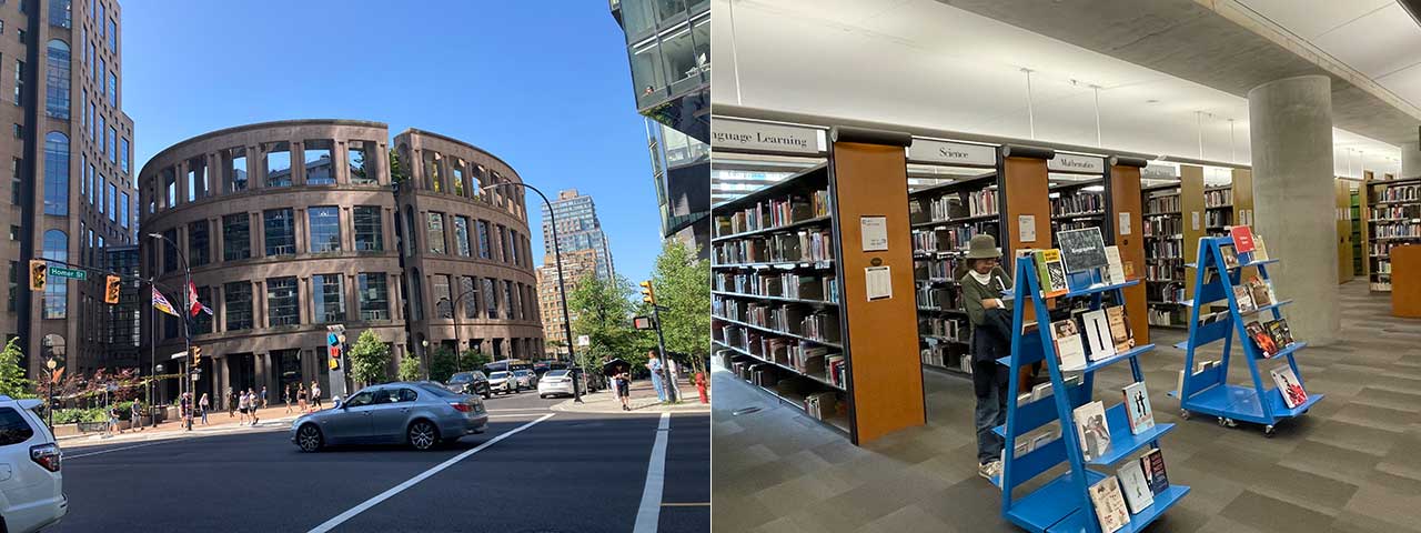 バンクーバー市立中央図書館1
